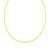 WJD Exclusives 14K Yellow Gold 3.2mm Omega Cubetto Chain (Solid Links) 16″-20″ 18″