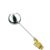 WKFTKPAND Brass Float Valve Water Tower Water Tank Valve 1/2″ 3/4″ 1″ Water Level Flow Automatic Control Valve(0.5 Inch)