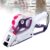 WLYPE Manual Label Applicator, Portable Handheld Barcode Sticker Gun, Round Square Flat Bottle Labeler, Width 22-80mm, for Supermarket Warehouses Shopping Malls