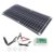 W Monocrystalline Silicon Solar Power Panel 18v Black