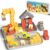 WMXDU Magnetic Blocks with Magnet Box-35PCS Magnet Cubes, Magnetic Tiles Kids Build Cubes Travel Game Toys, Road Trip ‌Sensory Toy Christmas Birthday Gifts for Boys & Girls Ages 3