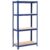 WNVBXRM Storage Shelves 2 Pack Blue 31.5×15.7×63 Inch Steel MDF