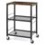 WODHAZNC 3 Tier Rolling Cart, Kitchen Carts Wheels with Storage and Steel Frame, Multifunctional Utility Bathroom