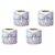 WOFASHPURET Pastel Bow Bulletin Board Borders Self-Adhesive Coated Paper Stickers 4 Rolls Easy Application and Residue-Free Removal, 32.8ft for Classroom and School Chalkboard Decoration
