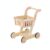Woideklu Children Simulation Cart Wooden Cart Kids Play Cart with Push Handle Wheels and Open Storage for Store Theme Role Play Suitable for Home playroom Nursery Birthday Gifts, Pink Shopping Cart