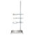Woideklu Scientific Stand With Heavy Base Vertical Rod Adjustable Clamp Set Burner Clamp Detachable Stainless Steel Unit suitable for education labs research tasks teaching practice home study