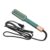 Women Hair Straightener Brush Portable Adjustable Temperature Abs Green