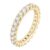 Women’s 14K Gold Plated Rings – Cubic Zirconia Stackable Rings Size 6-9