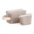 Women’s 2-Piece Makeup Bag Set, Large and Small Travel Cosmetic Organizer, Multi-Color (Khaki)