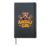 Womens Airedale Girl Cartoon Airedale Pet Dog Breed Airedale Hardcover Journal, Black