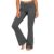 Womens Bootcut Yoga Pants High Waist Flare Leg Workout Trousers