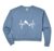 Womens Brush Decorator Craftsmanship Comfort Colors Crop Sweatshirt