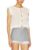 Women’s Crochet Hollow Out Front Lace Up Knit Vest O-Neck Short Summer Casual Breathable Top