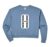 Womens Domino 6 6 Double Six Funny Internet Meme Game Tile For Comfort Colors Crop Sweatshirt