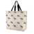 Womens Horse And Horseshoe Seamless Peach Color Vector Pattern Large Shoulder Tote Bag, Reusable Bag Bags Durable Poly with Dual Tough for Daily Trips, Utility Carryall