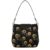 Women’s Shoulder Handbags Sunflower Floral Black Tote Bags