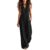 Women’s Sleeveless Jumpsuit Button Down Wide Leg Casual Romper