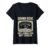 Women’s Vintage Audio Tech Sound Dude Engineer V-Neck T-Shirt