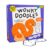 Wonky Doodles – Divertidos Juegos De Dibujo Para Noches De Juegos En Familia – Juego De Mesa Para Adultos Y Niños – Incluye Un Bolígrafo Wonky, 150 Cartas Y Una Pizarra Blanca – A Partir De 8 Años