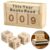 Wood Books Read Counter Decoration, Adjustable Reusable Book Tracker Display, 4.3 x 2.8 x 2.0 in, Natural Stable Desktop Bookshelf Sign for Book Lovers, Reading Enthusiasts