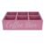Wood Coffee Station Organizer, 6 Compartment Countertop Storage Box