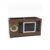 Wood Desk Organizer with Perpetual Calendar, Solid Walnut Desktop Caddy for Pens and Office Supplies, 13-Inch Storage Block (1 PC)