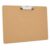 Wooden 11×17 Clipboard, Extra Large Landscape Clipboard 11.8 x 17.1 in, 3mm Thick Smooth Wood Board with Low Profile Metal Clip & Hanging Hook for Drawing, Sketching, Office, Classroom, Single Pack