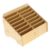 Wooden 14 Compartment Mobile Phone Storage Box for Desktop Organization