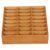 Wooden 24 Grid Phone Holder Box for Classroom Desktop Organization
