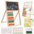 Wooden Abacus Math Games for Kids 5-7 Counting Toys with Double-Sided Board