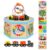 Wooden Activity Cube 9-in-1 Montessori Toys for 1+ Year Old Boys Girls Educational Learning Toys for Toddlers Age 1-2 One Year Old First Birthday Gift Bead Maze Magnetic Trains Track Shape Sorter