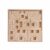 ＡＷＨＡＯ Wooden Castle Arch Building Blocks Set Puzzle Base Cutout Shapes Wooden Block Puzzle Brain Teaser Sensory Learning Toy for Children, Beechwood Castle