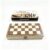 Wooden Chess Set, Folding Portable Chess Board with Storage Slots, Classic Chess Game for Adults, Family Travel Board Game