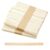 Wooden Craft Sticks Ice Cream Ice Pop Sticks 4.5″ Popsicle for DIY Projects Waxing 100pcs