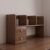 Wooden Desk Shelf – Lightweight Desktop Display Rack for Office Home & Dorm – Bookshelf Storage Unit Countertop (Brown 60x17x48cm)