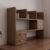 Wooden Desk Shelf Lightweight Desktop Display Rack for Office & Home Brown Bookshelf Storage Unit Countertop 100x17x80cm