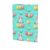 Wooden Easter Eggs Bunny Rabbit Notebook Cover, A5 Size