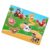 Wooden Farm Animals Marine Life Cartoon Puzzles for Aged 3-6 Years Old Peg Puzzle Hand Game Wooden Puzzles for