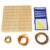 Wooden Geoboard Geometry Shape Teaching Toy Set with Elastic Rubber Bands for Toddler to Develop Fine Motor Skills ‘ s Fine Motor Skills Toy