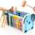 Wooden Hammering Pounding Toy for Toddlers 1-3, Montessori Toys for 1 Year Old with Pounding Bench, Xylophone, Number Maze Puzzle, Educational Toddler Activities Birthday Gift for Boys Girls