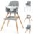 Wooden High Chair for Babies and Toddlers