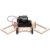 Wooden Infrared Obstacle Avoidance Robot DIY Assembly Kit Automatic Steering Sensor Circuit Mechanical Physics Hands-On Experimental