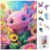 Wooden Jigsaw Puzzle, Fantasy Axolotl Theme Puzzle