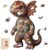 Wooden Jigsaw Puzzles for Adults 200 Piece – Cute Axolotl Animal Shape