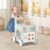 Wooden Learning Walker with Interactive Sorting, Clock, Maze & Role-Play Shop Window for Early Development Activities