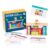 Wooden Letter Stacking Blocks, 12-Piece Balance Puzzle Learning Game