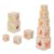 Wooden Life Cycle Nesting Blocks, Sorting & Stacking Montessori Toys for Kids, Preschool Educational Learning Cube Boxes for Toddlers 3+, Science Toy Set for Baby Boys & Girls (5 Pcs)