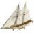 Wooden Model Sailing Ship Kits for, Tabletop Decoration