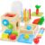 Wooden Montessori Toys for 1+ Year Old, 8-in-1 Toddler Learning Toy Set