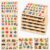 Wooden Peg Puzzles for Toddlers Ages 3-5, 6 Pack Large ABC Alphabet Number Shape Animal Dinosaur Vehicle Puzzle Set, Preschool Learning Toys, Montessori Educational Gifts for 3 4 5 Kids Boys Girls